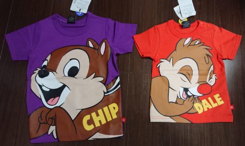 ディズニー　Ｔシャツ　チップ　デール